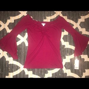 Candie’s small half sleeve shirt